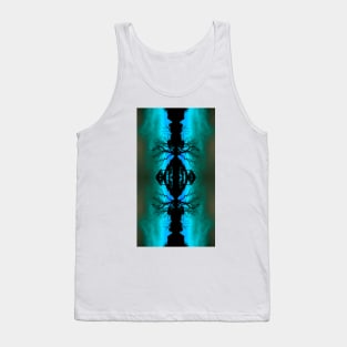 Big Dam Reflections in Blue - by Avril Thomas Tank Top